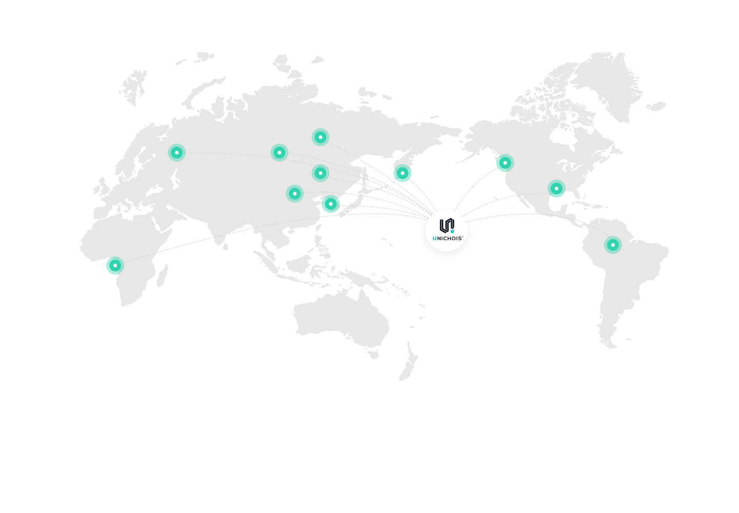 Our customers are located in<br> more than 20 countries around the world